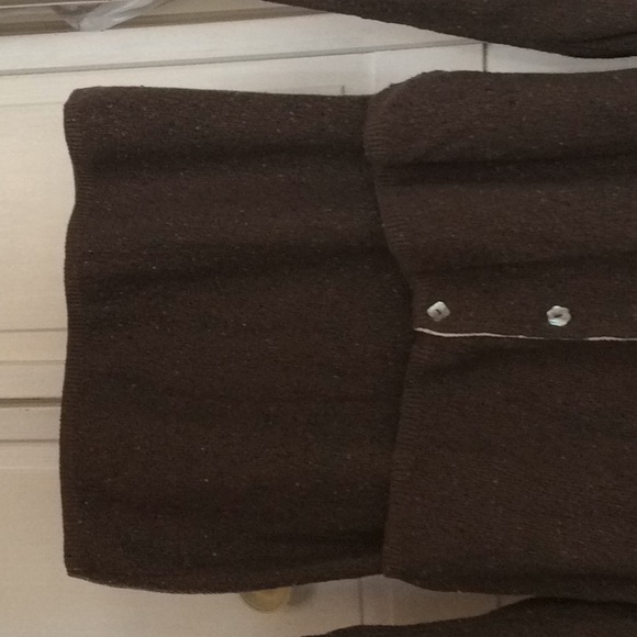 Vintage Knitted sweater and skirt soft knubby knit size med 8 - Picture 6 of 12